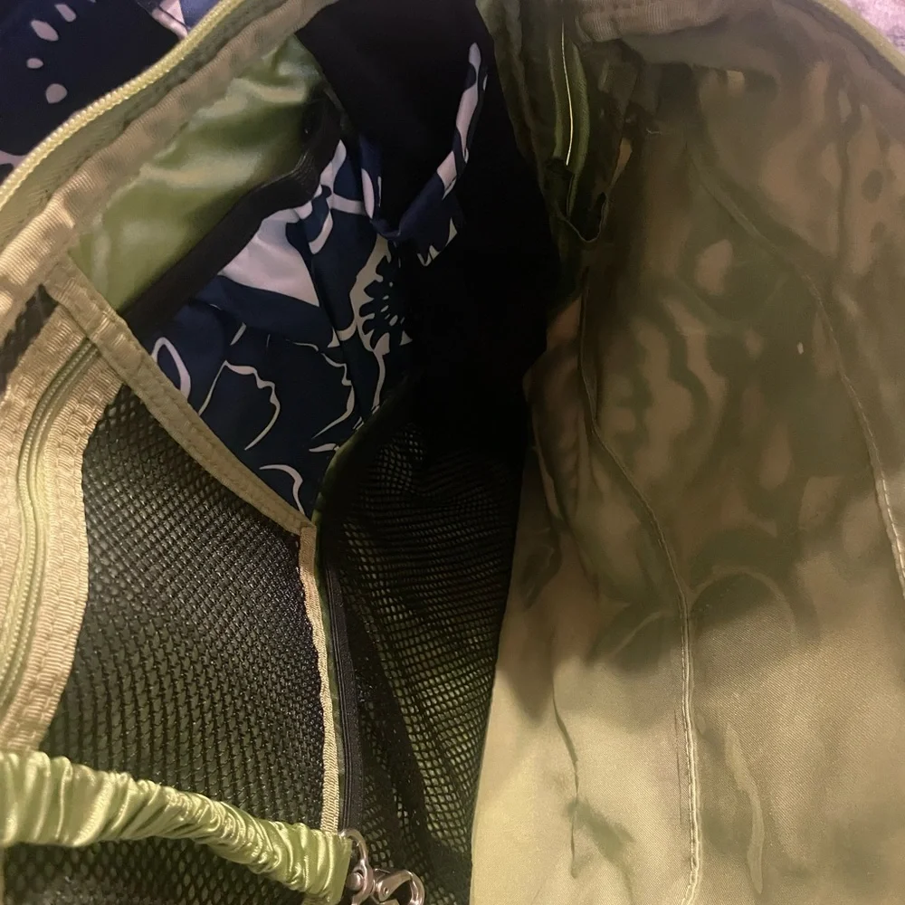Ju-Ju-Be Cobalt Blossom Diaper Bag Perfect for Twin Mamas!